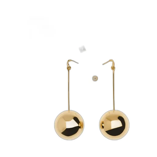 Les Grandes Boucles Nodo Sphere Charm Earrings