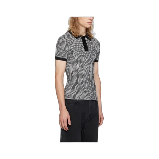 Polo Shirt With Lapel Short Sleeve