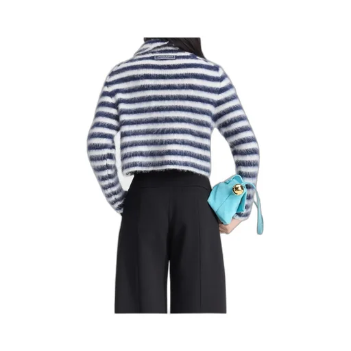 Turtleneck Striped Sweater