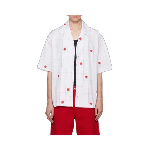 La Chemise Jean Laboratory Jacquard Bowling Shirt