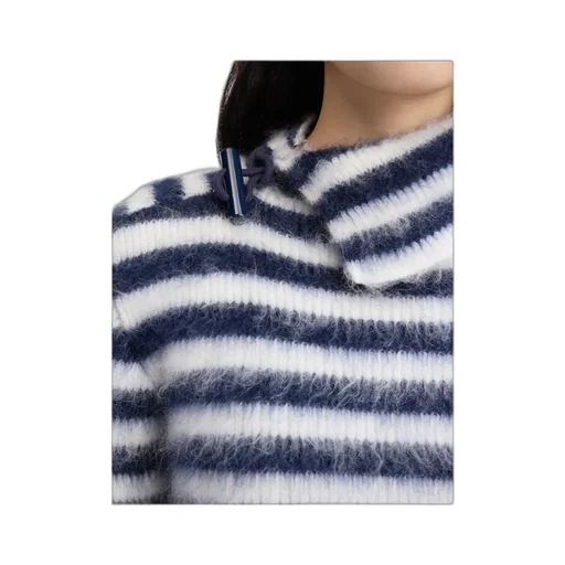 Turtleneck Striped Sweater