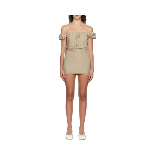 La Robe Ciceri Draped Minidress