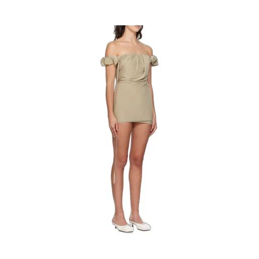 La Robe Ciceri Draped Minidress