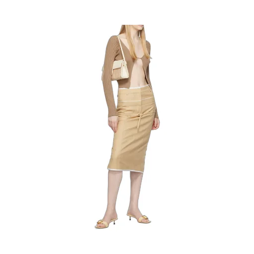 Logo Plaque Long-Sleeved Cardigan