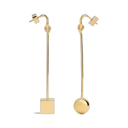 Asymmetric Dangle Earrings