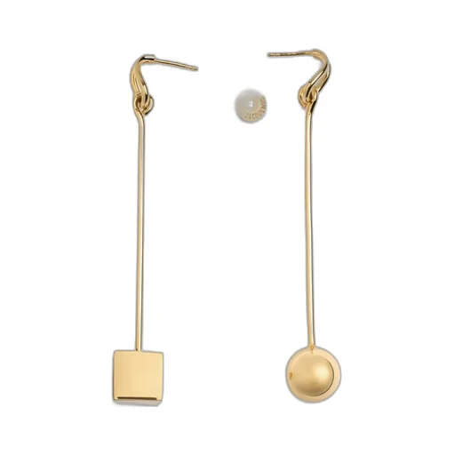 Asymmetric Dangle Earrings