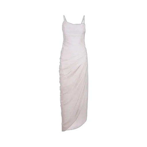Ruched Strapped Dress