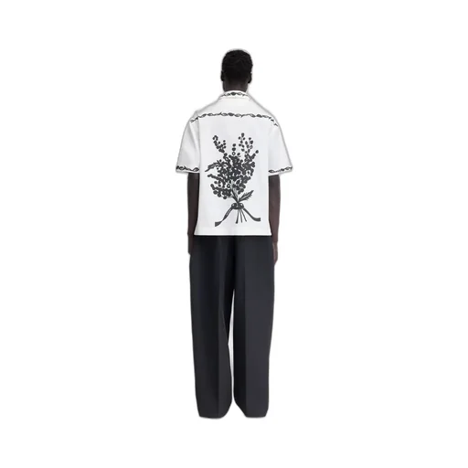 Curly Mimosa Bowling Shirt