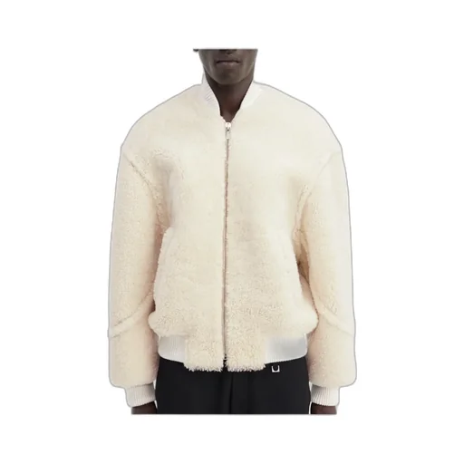 Le Blouson Pilou Shearling Bomber Jacket