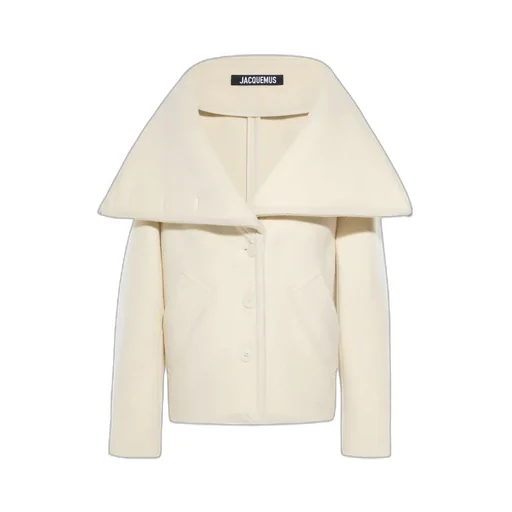 Le Caban Caruso Draped Collar Jacket