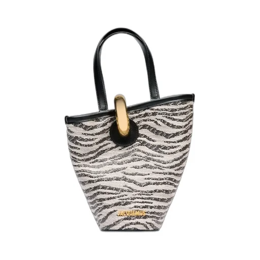 Asymmetrical Mini Bucket Bag