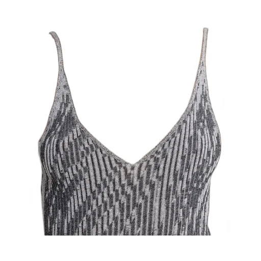 Zebra Jacquard Mini Dress