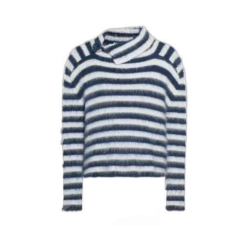 Turtleneck Striped Sweater