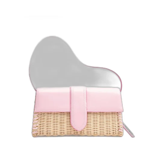 Le Bambino Long Osier Flap Bag