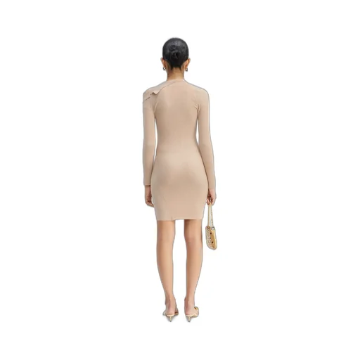 La Robe Maille Colin Ribbed Mini Dress