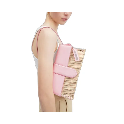 Le Bambino Long Osier Flap Bag
