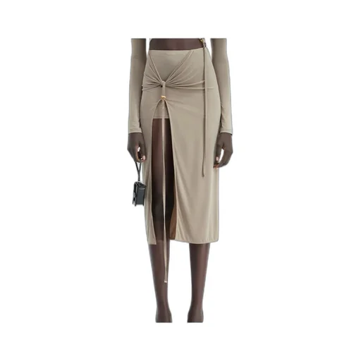 La Jupe Pareo Croissant Midi Skirt