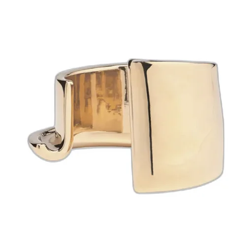 J Sculpted Cuff Bracelet