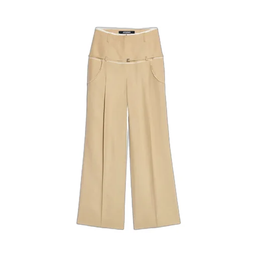 Belted Wide-Leg Pants