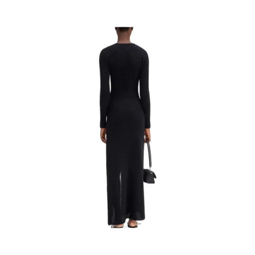 Slit Knitted Dress