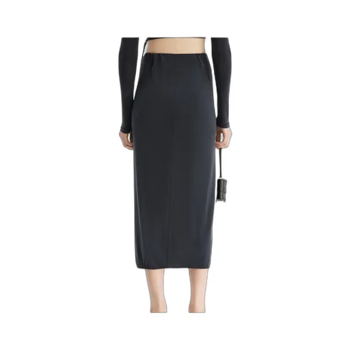 Slit Sarong Skirt