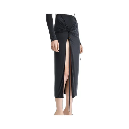 Slit Sarong Skirt