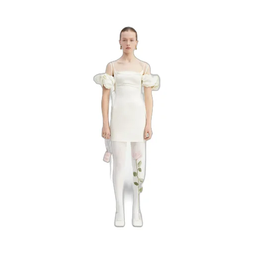 La Mini Robe Chouchou Detachable Sleeves Dress