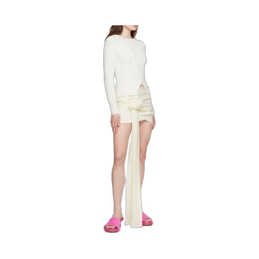 Long-Sleeved Knitted Sweater