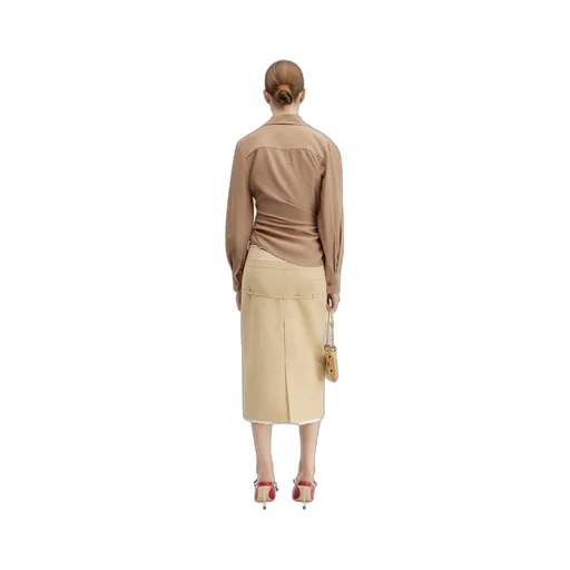 La Chemise Bahia Tied-Sash Shirt