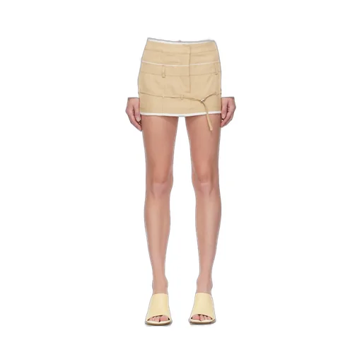 Caraco Low-Rise Mini Skirt