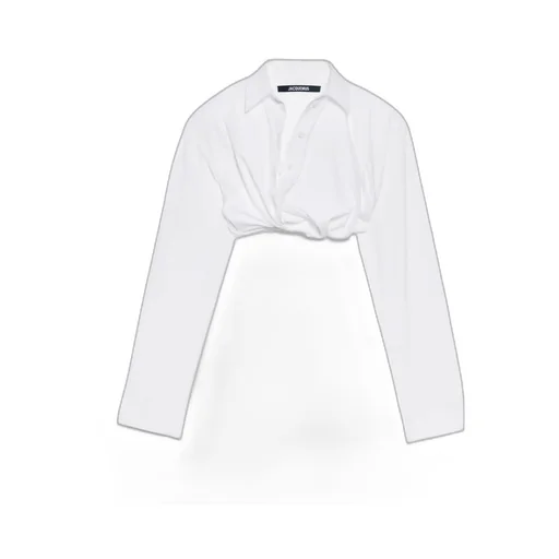 Twisted Cropped Shirt