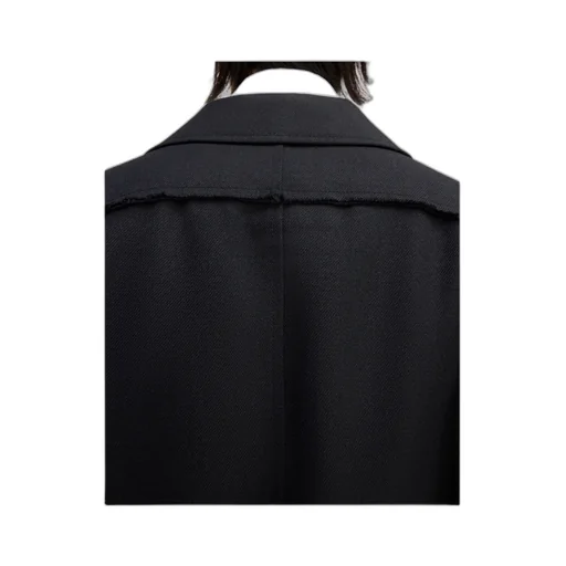 Single-Breasted Virgin Wool Blazer