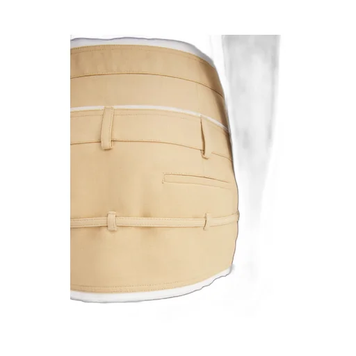 Caraco Low-Rise Mini Skirt