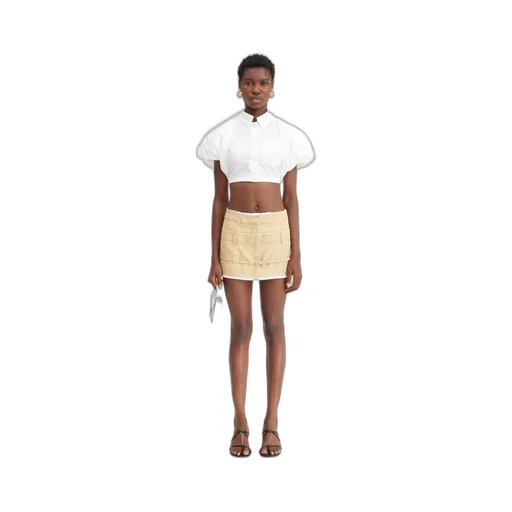 Caraco Low-Rise Mini Skirt