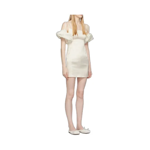 La Mini Robe Chouchou Detachable Sleeves Dress