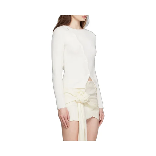 Long-Sleeved Knitted Sweater