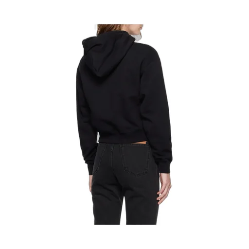 Logo Patch Drawstring Hoodie