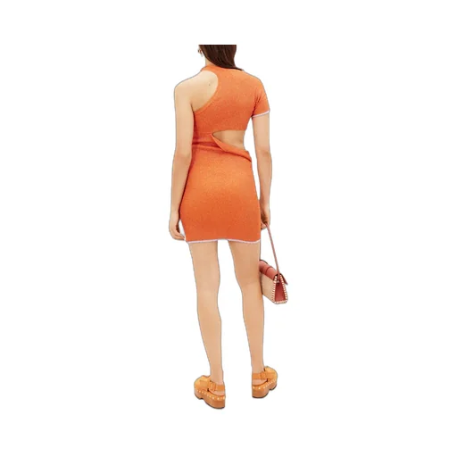 La Robe Brilho Lurex-Knit Minidress