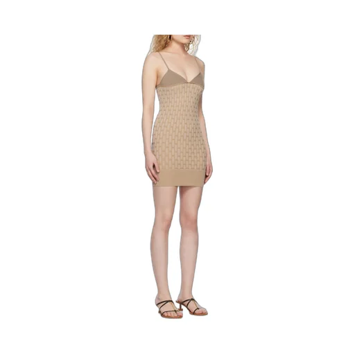 La Robe Maille Tecido Dress