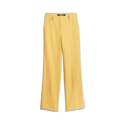 Stitched Pleated Trousers
