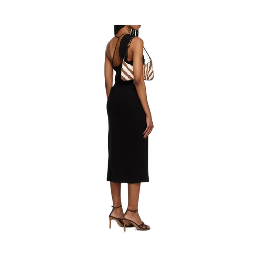 Draped Asymmetric Dress