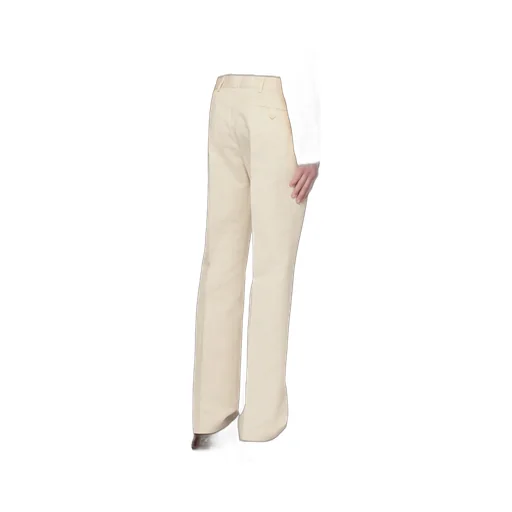 Le Pantalon Feijoa Mid-Rise Straight-Leg Trousers