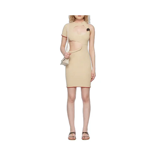 La Robe Brilho Lurex-Knit Minidress