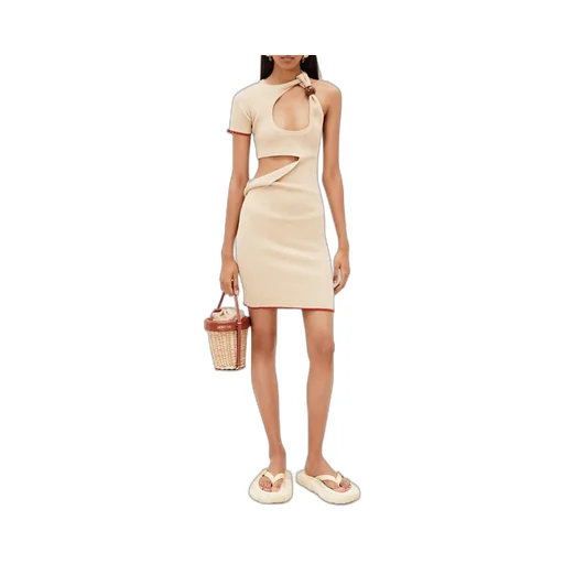 La Robe Brilho Lurex-Knit Minidress