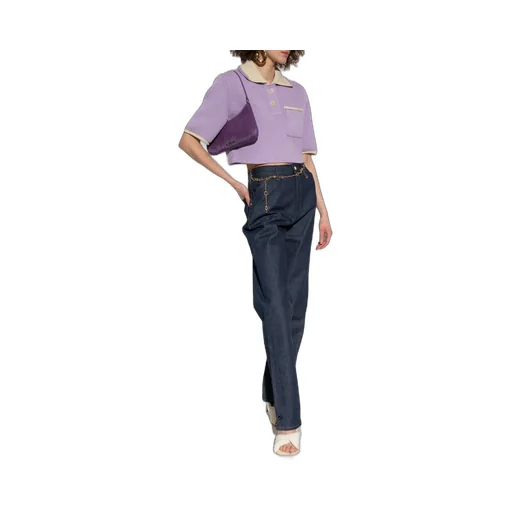 Le Polo Ribbed Knit Top
