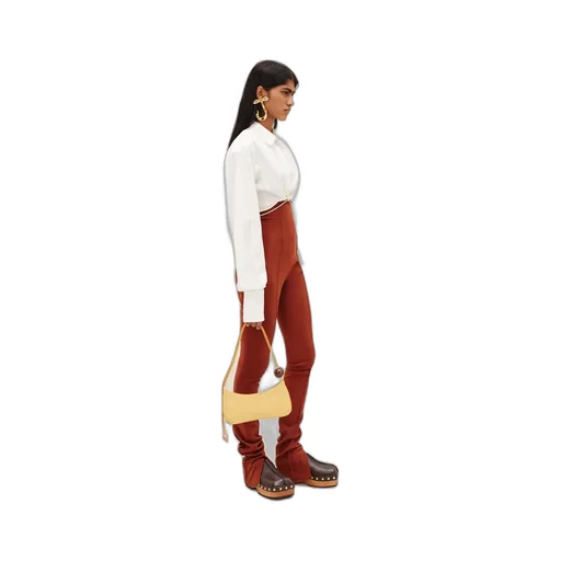 Long-Sleeve Crop Shirt