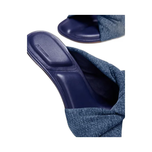 Twist Open Toe Mules