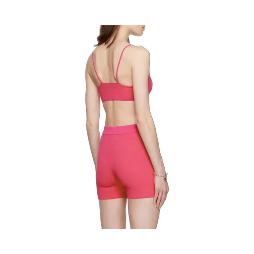 Pralu Logo-Plaque Cropped Top