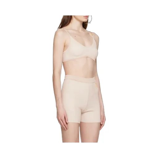 Pralu Logo-Plaque Cropped Top