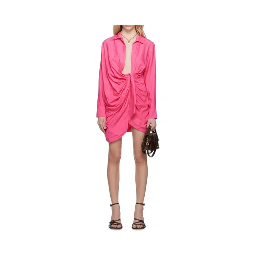 Bahia Tied Long-Sleeved Dress